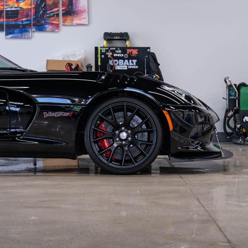 Dodge Viper ACR after paint correction